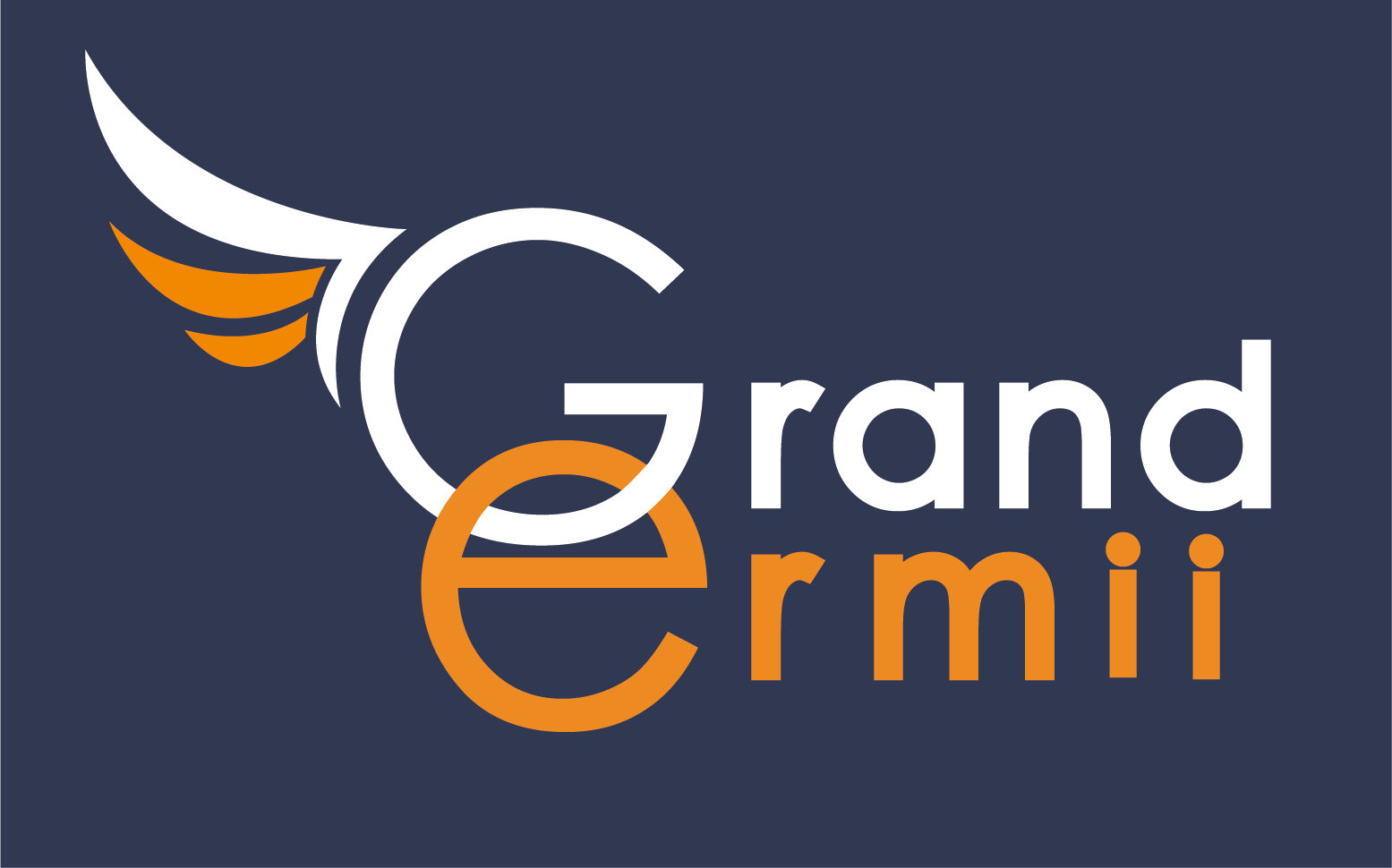 Синий логотип Гранд Эрмий